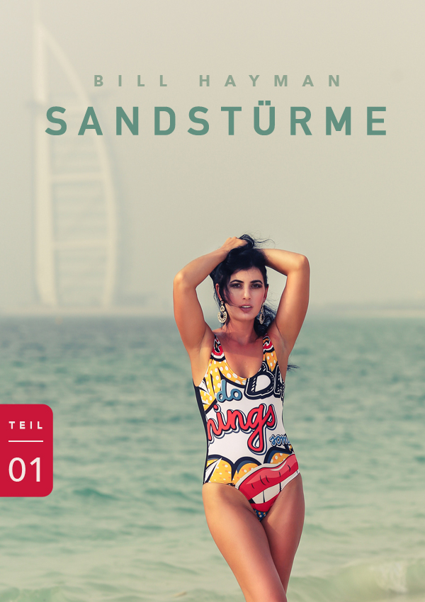 Sandstürme: 01 Start in ein neues Leben, Frau im Bademantel am Meer